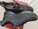 双星八特男鞋春秋季飞织网面高弹耐磨加厚保暖轻便透气跑步运动休闲工作鞋 实拍图