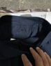 浪莎秋裤男单件纯棉薄款羊毛抑菌护膝男士棉毛裤保暖线裤衬裤黑色 3XL 实拍图