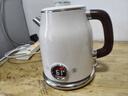 美的（Midea）艺术家电热水壶  烧水壶自动断电保温一体  1.6L大容量电热水壶 316L不锈钢恒温壶 精准控温 63-Q 实拍图