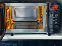 格兰仕（Galanz）变频微波炉烤箱一体机 不锈钢内胆家用25升大容量一级能效平板式光波炉G90F25CSPV-BM1(G0) 实拍图