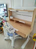 护童（Totguard）儿童学习桌椅套装升降书桌 学立方榉木纹120cm+G985奇思蓝 实拍图