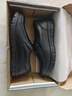 蜻蜓牌真皮男鞋冬季男士皮鞋加绒皮鞋男中年人爸爸鞋老人保暖棉皮鞋软底防滑一脚蹬宽松型二棉鞋中老年人棉鞋 黑色 加绒款 42 实拍图