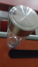 天喜（TIANXI）玻璃杯双层加厚水杯男女带茶隔泡茶杯大容量本色350ml礼物 实拍图