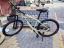 JEEP吉普山地车自行车双碟刹变速减震镁合金成人通勤越野山地车-MX100 青柠绿【轻量高颜值镁合金车架】 27.5寸（适合身高160-185CM） 24速-日常通勤【加粗减震前叉】 实拍图