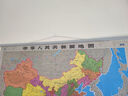 【官方正版 升级精装版】2025 中国地图挂图  1.1米*0.8米 防水覆膜带挂杆挂绳 学生办公室书房家庭装饰挂图挂画墙贴精美装饰   实拍图
