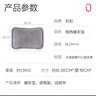 彩虹热水袋暖手宝充电暖宝宝暖水袋注水暖手袋热敷暖肚子暖脚 灰色 实拍图