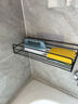 卫生间置物架厕所洗手间架子壁挂式收纳架免打孔挂墙上浴室收纳架 特惠1个装 实拍图