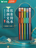 双枪（Suncha） 筷子家用防霉高档餐具套装合金筷一人一色仙卉国潮礼盒筷5双 实拍图