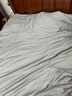 MIDO HOUSE铭都60支长绒棉纯棉贡缎纯色床单被套床上四件套薄暮灰1.5m床单款 实拍图