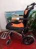 凯莱宝轮椅折叠老人超轻便旅行便携式手动铝合金手推车可上飞机残疾康复 3拉杆款【2档拉杆更方便+折叠可立+弹簧】ZT 实拍图
