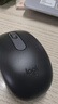 罗技（Logitech）M196 无线蓝牙鼠标 办公鼠标 笔记本商务办公家用 小巧便携 对称手型 石墨灰 实拍图