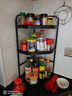 九千谷转角调料架置物架佐料调味品瓶罐盒挂钩大容量台面收纳篮6325 实拍图