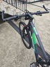 千里达（TRINX） X7铝合金山地车自行车禧玛诺22速线控气叉油刹成人男女单车 X7PRO哑灰蓝绿 -筒轴 29*15英寸 实拍图