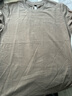 真维斯日系长袖T恤男220g重磅纯棉男士打底衫男生宽松大码纯色内搭 实拍图