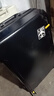 双星（doublestar）行李箱拉杆箱男次日达可登机箱大容量学生铝框密码箱旅行箱皮箱子 尊贵黑【加厚铝框可坐可踩】 24英寸  常用尺寸-加厚箱体 实拍图
