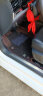 五福金牛后备箱垫专用于宝马奥迪奔驰特斯拉大众无异味定制-荣耀棕色尾垫 实拍图