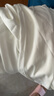 【轻奢缎面衬衣】2025新款女士洋气衬衫法式醋酸高级感上衣 白色 暗扣（醋酸纺缎面） 长袖 2XL 建议【131-140】斤 实拍图