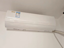 美的空调 新一级能效 变频冷暖 家电国家补贴 节能省电 智能家用卧室挂机 以旧换新 制冷王 大1匹 冷暖速达 实拍图