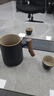 京东京造  旅行茶具 便携旅行茶具茶杯户外茶具整套黑陶舟山 一壶四杯 实拍图