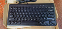 B.O.W航世 K-610U有线键盘  复古圆帽键盘 家用办公笔记本台式便携USB小键盘 黑色 实拍图
