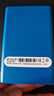 纽曼（Newsmy） 500GB 移动硬盘机械 Type-C接口 明月时尚版系列 USB3.1 2.5英寸 宝石蓝 118M/S 极速传输 大U盘 实拍图