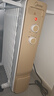 美的（Midea）【金缕衣】取暖器家用/电暖器/电暖气/加湿烘衣/13片大面积取暖器/电热油汀取暖器NY2213-18GW 实拍图