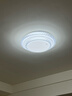 美的（Midea）LED吸顶灯24瓦三段调色餐厅卧室书房灯具仿水晶灯饰x2206 实拍图