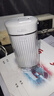 奇异鸟（KIWIBIRD）冲牙器牙齿冲洗器灭菌便携洗牙器水牙线正畸专用口腔清洁神器生日礼物 星耀灰｜透明水箱｜ 3支喷头 实拍图