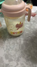 小土豆（potato）PPSU吸管奶瓶4个月以上大宝宝带手柄重力球奶嘴240ml 浅桃粉 实拍图