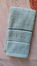 三利7A抗菌纯色30*60cm纯棉毛巾家用洗脸100%全棉中巾吸水速干擦头 皓月灰7A抗菌100%纯棉 1条 实拍图