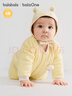 巴拉巴拉童装连体衣新生儿2025新款冬装爬服加厚男女婴童衣服208425133202 实拍图