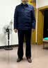 皮尔卡丹轻薄羽绒服男士短款夹克式翻领保暖防寒服冬季外套男商务休闲男装 藏青色 【新国标羽绒服】 XL (180) 【建议125-140斤】 实拍图