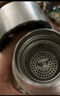 丽贝德商务钛杯保温杯内外纯钛泡茶杯大容量礼盒 皓月银 460ML 实拍图