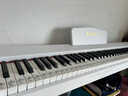 贝琪（Betsy）B351电钢琴88键重锤成人儿童电子钢琴家用练习初学者专业考级钢琴 B351-重力度88键木纹白+圆腿琴架 实拍图