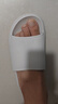蕉内301H拖鞋男女士浴室洗澡防滑踩屎感情侣家居凉拖鞋抗菌防臭可外穿 【王一博同款厚底版】冷石灰 43-44 实拍图