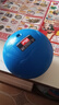 红双喜充气软实心球推荐中考标准体育训练专业比赛男女橡胶铅球学生可用 2kg 蓝色+气筒网兜 实拍图