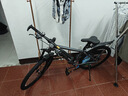 永久山地自行车26英寸21变速碟刹男女式成年人学生青少年城市越野跑车 21速26寸铝架线碟 消光灰 实拍图