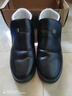 卡帝乐鳄鱼（CARTELO）真皮牛皮棉鞋男冬季保暖男鞋软底中老年爸爸鞋加绒加厚老人皮 5113黑色棉鞋真皮精品版 40 实拍图