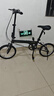 大行（DAHON）折叠自行车16英寸YUKI超轻迷你便携男女式通勤单车KT610 黑色  实拍图