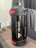 恩尔美（nRMEi）保温杯壶大容量户外72小时长效保温瓶男家用热水瓶车载便携旅行壶 磐石黑2000ml【72小时保温+提手+背带】 实拍图