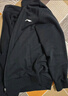 李宁（LI-NING）外套男春秋卫衣运动男开衫款宽松运动针织上衣休闲男装健身休闲服 基础黑（立领款） XL 实拍图