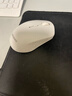 联想（Lenovo）无线蓝牙双模鼠标  便携办公鼠标 人体工程学设计 适用台式机一体机笔记本平板Howard白色 实拍图
