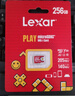 雷克沙（Lexar）256GB TF（MicroSD）存储卡 C10 U3 V30 A1 高速内存卡 读速100MB/s 持久稳定（633x）  实拍图