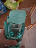 特百惠（Tupperware）乐趣550ML塑料杯夏季男女学生便携运动水杯子大容量双饮口 碧海蓝 实拍图