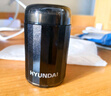 HYUNDAI韩国剃须刀电动男士原元石mini迷你便携款式刮胡刀单头剃胡须刀小钢炮车载中秋礼物实用送男友父亲 全配黑六叶款【12核电机+58硬度】普通装 实拍图