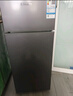 荣事达（Royalstar）小冰箱小型家用出租房双门一级能效宿舍冷藏冷冻两用节能电冰箱 86A158【一级能效】【三天不到1度电】灰 实拍图