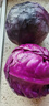 京鲜生山东新鲜紫甘蓝净重3斤单果200g+卷心菜甘蓝 新鲜蔬菜源头直发 实拍图