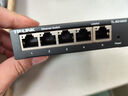 普联（TP-LINK） 8口千兆交换机 企业级交换器 监控网络网线分线器 分流器 金属机身 TL-SG1008D 实拍图