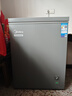 美的（Midea）专利减霜KMF囤货冰柜 冷藏冷冻冷柜转换节能大冰柜卧式家用商用冰柜小冰政府补贴冰箱 【减霜80%】143L*适合三口之家 143L 实拍图
