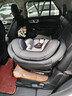 初婴贝儿童安全座椅汽车用0-4-12岁婴儿宝宝车载可坐可躺i-Size通风加热 悦享版黑+通风加热+支撑腿+遮阳棚+175°躺 实拍图